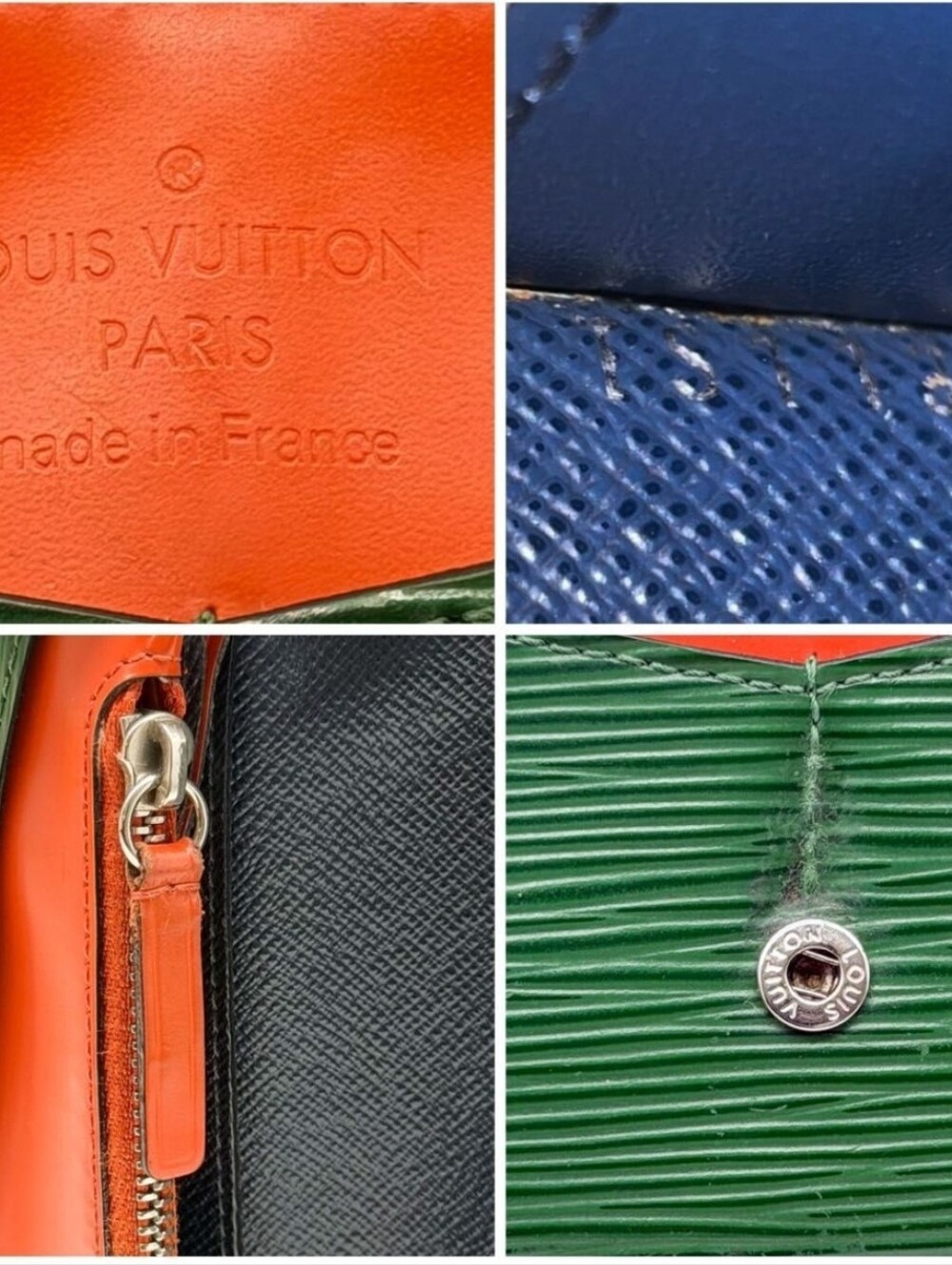 Louis Vuityon Flore Tricolor Epi Leather Long Wallet. - Picture 6 of 6